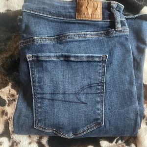 Size 10 American eagle super high rise flare